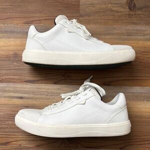 Vessi Soho Waterproof All White Knit Sneakers